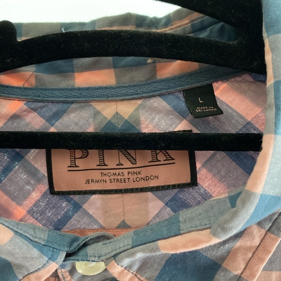 Thomas Pink Casual Shirt Large - Picture 5 of 5